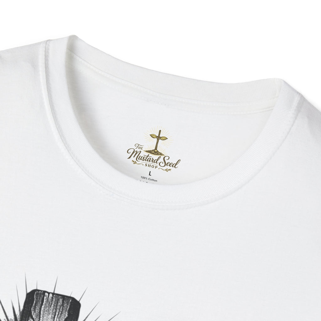 Jesus 'Paid In Full' T-Shirt – Christian Cross & Crown of Thorns Faith Tee