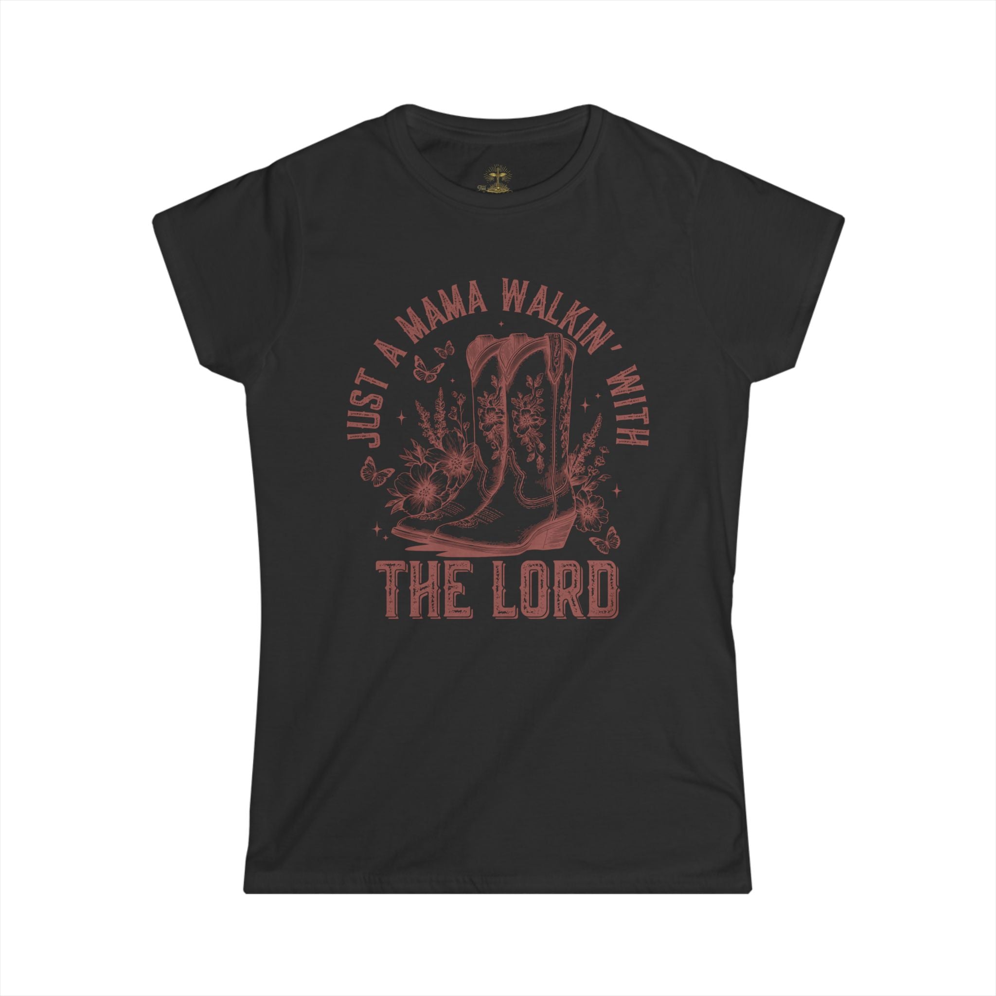 "Just a Mama Walkin' With the Lord" Graphic Shirt