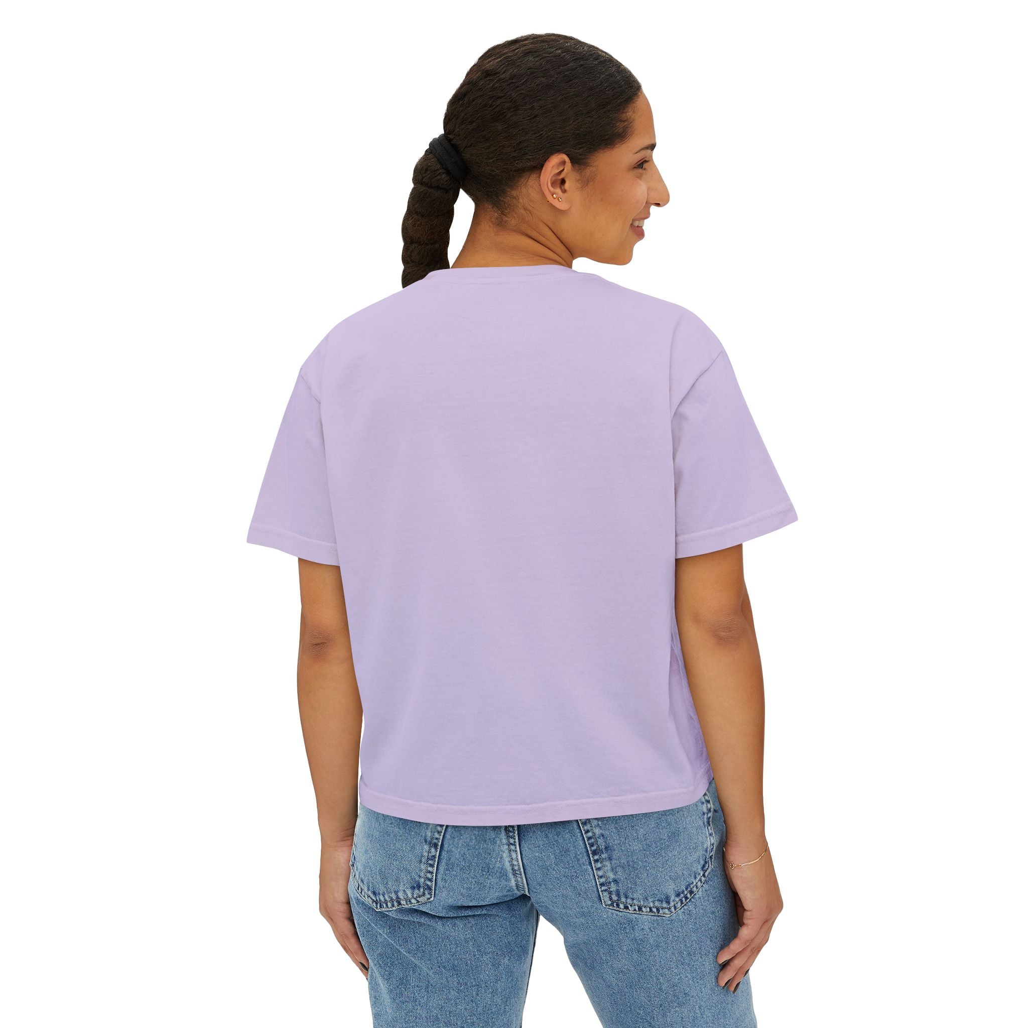 Daughter of the King Floral Boxy Tee
