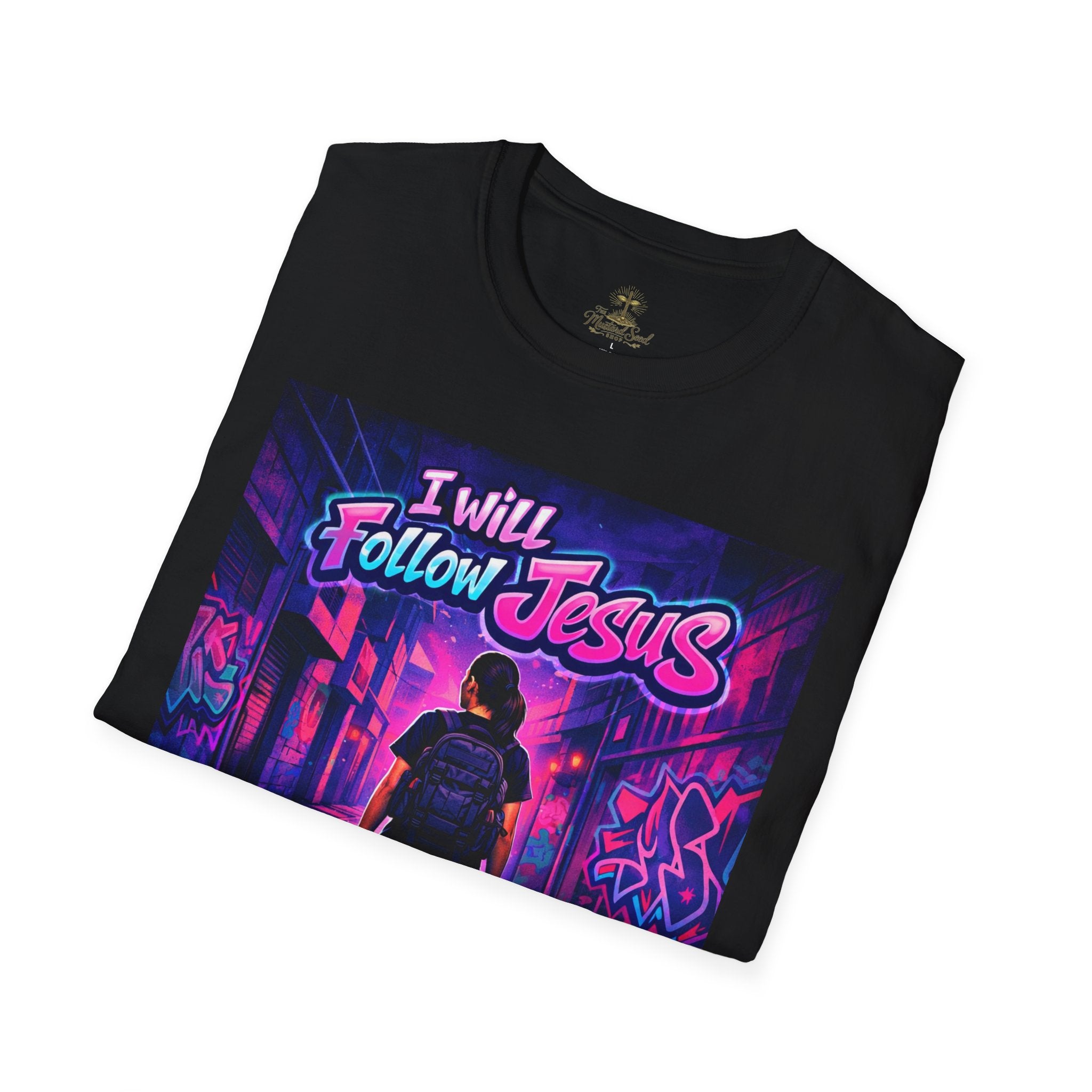 I Will Follow Jesus- Lace Up Your Boots T-Shirt