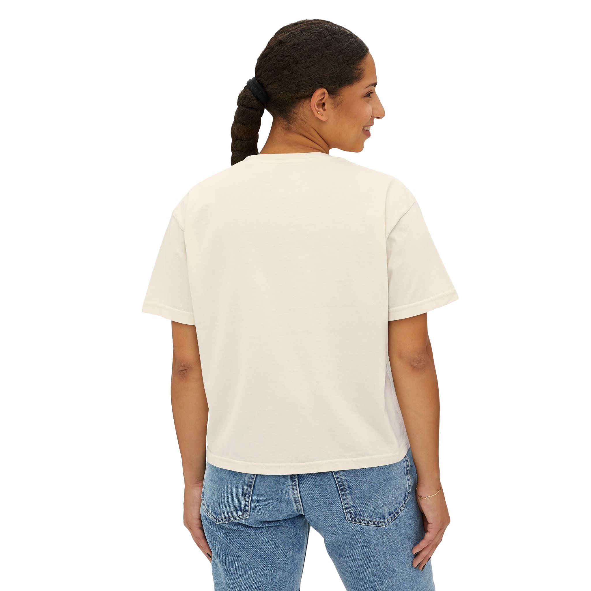 Daughter of the King Floral Boxy Tee