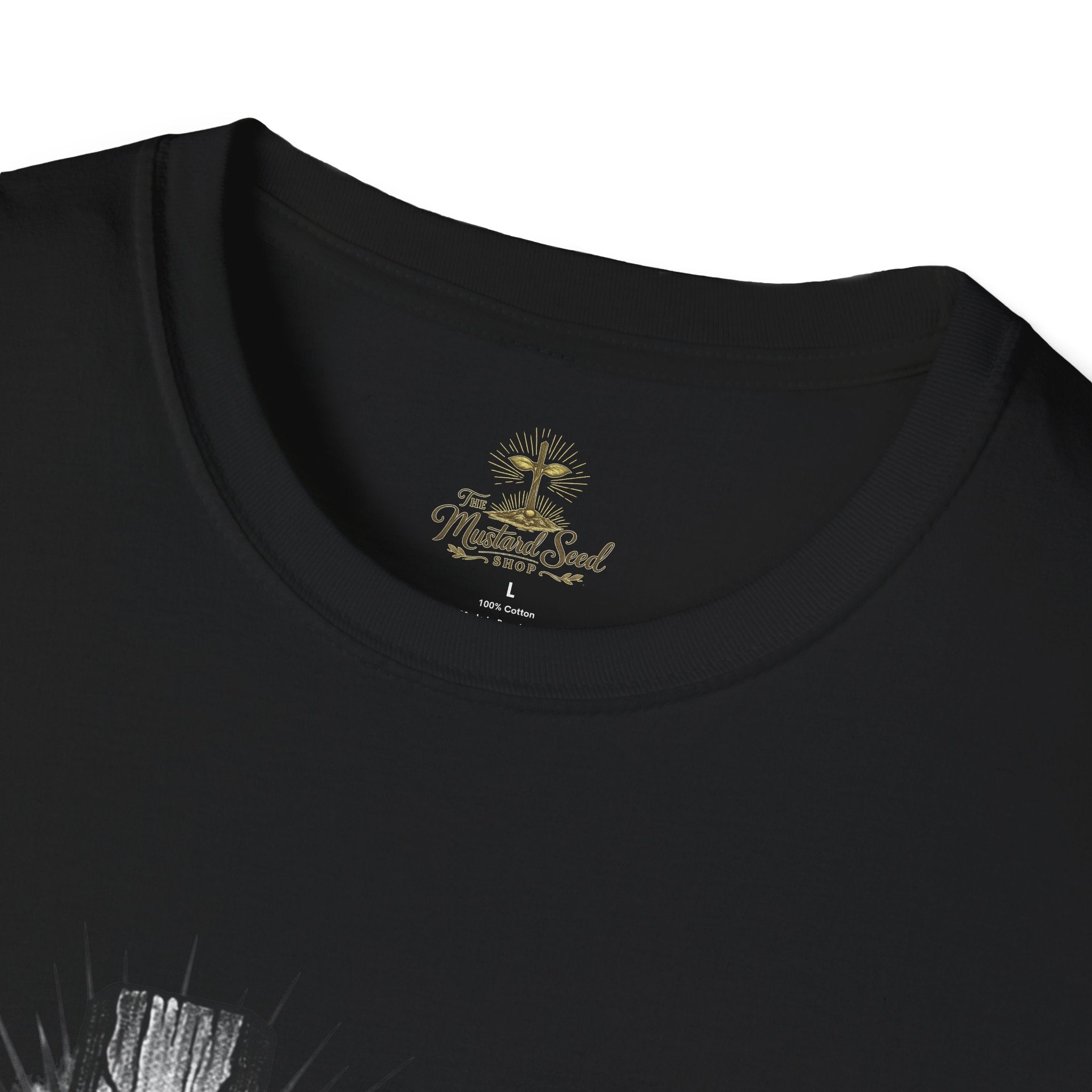 Jesus 'Paid In Full' T-Shirt – Christian Cross & Crown of Thorns Faith Tee