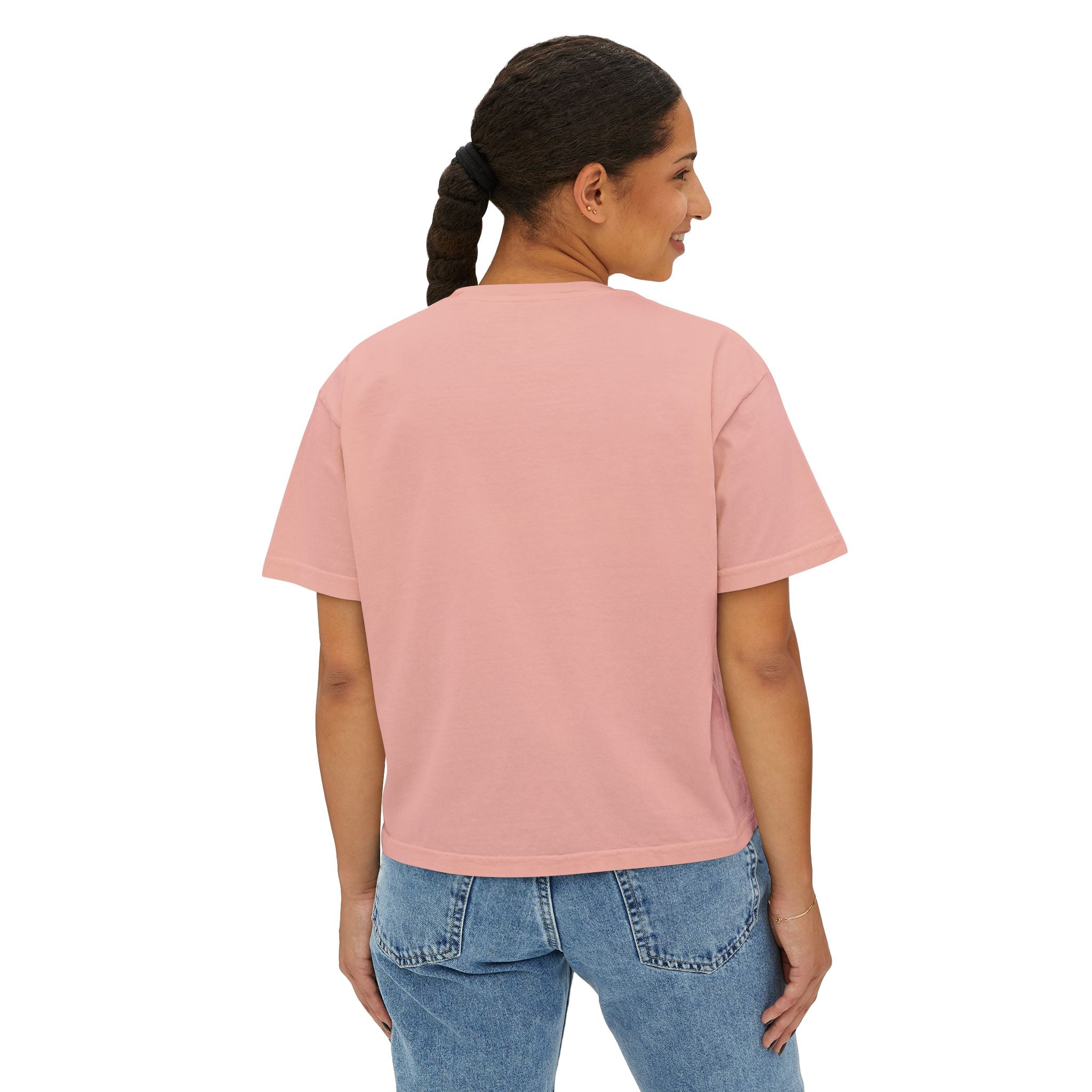 Daughter of the King Floral Boxy Tee