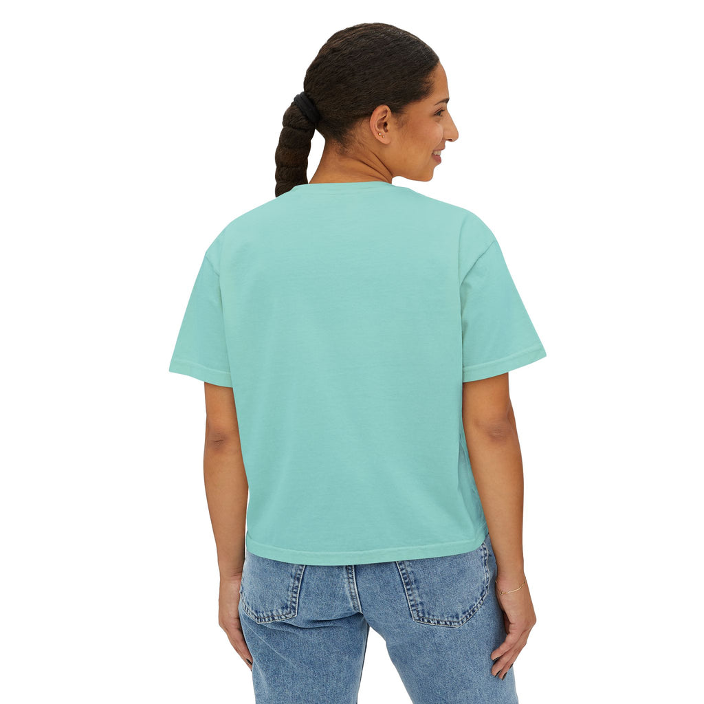 Daughter of the King Floral Boxy Tee