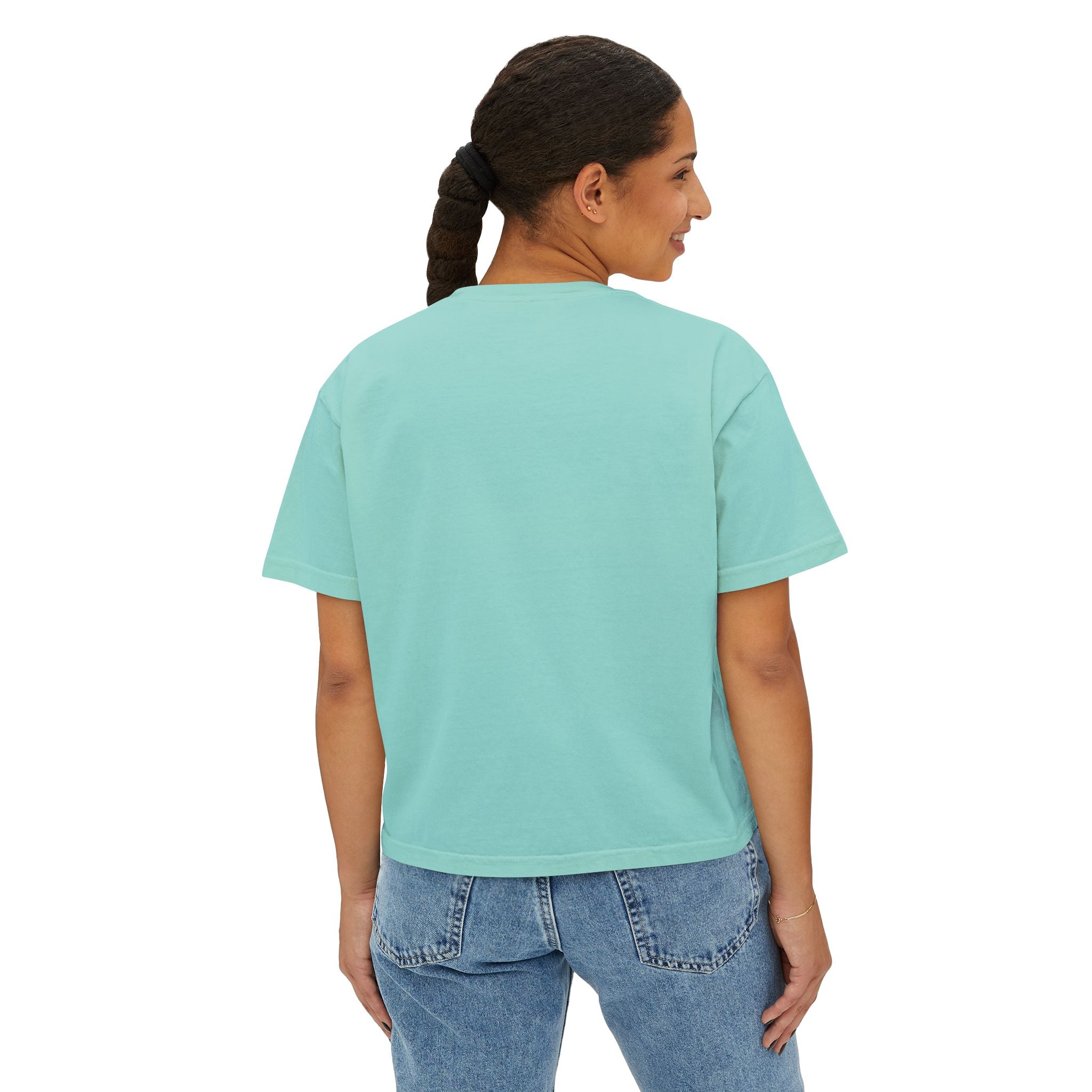 Daughter of the King Floral Boxy Tee