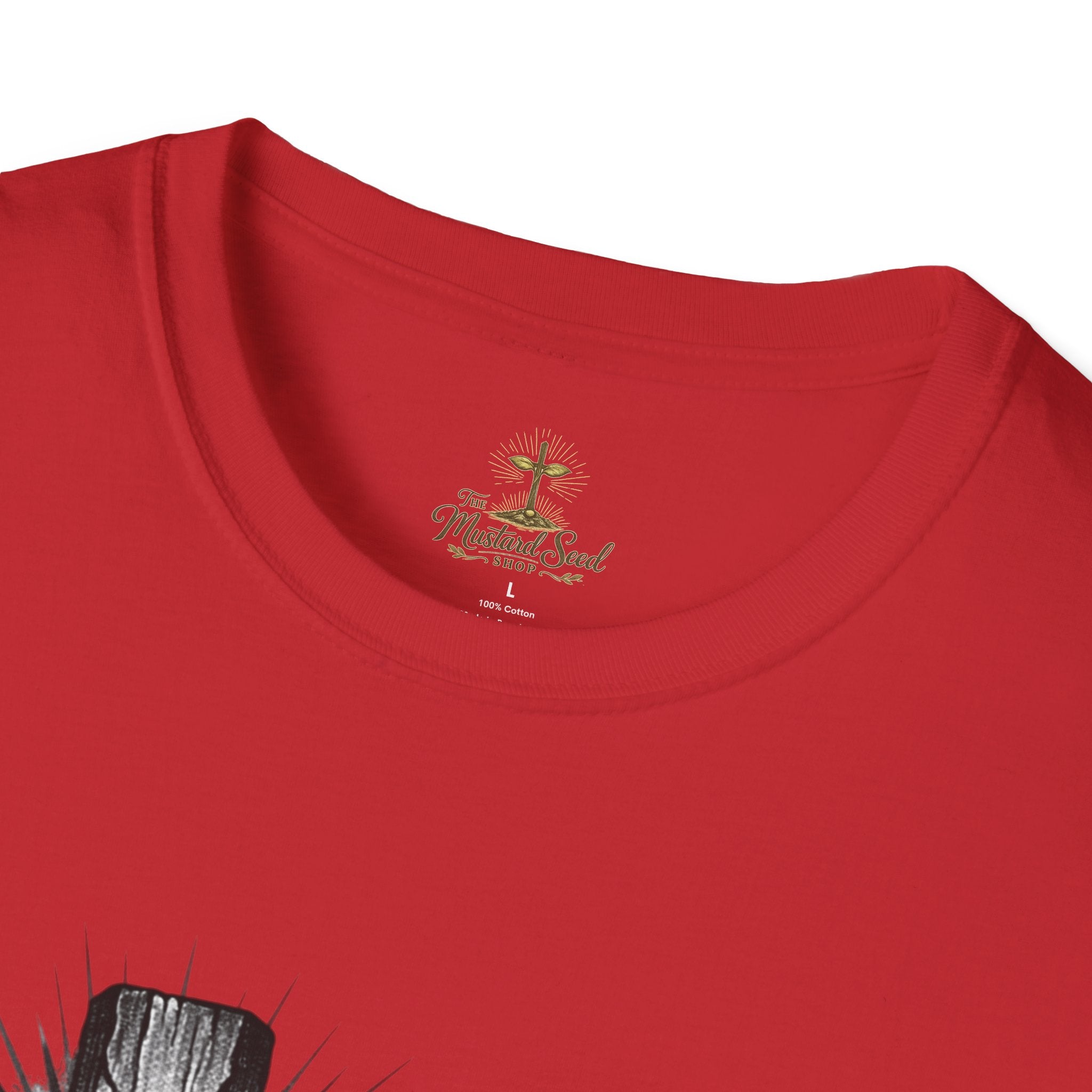 Jesus 'Paid In Full' T-Shirt – Christian Cross & Crown of Thorns Faith Tee