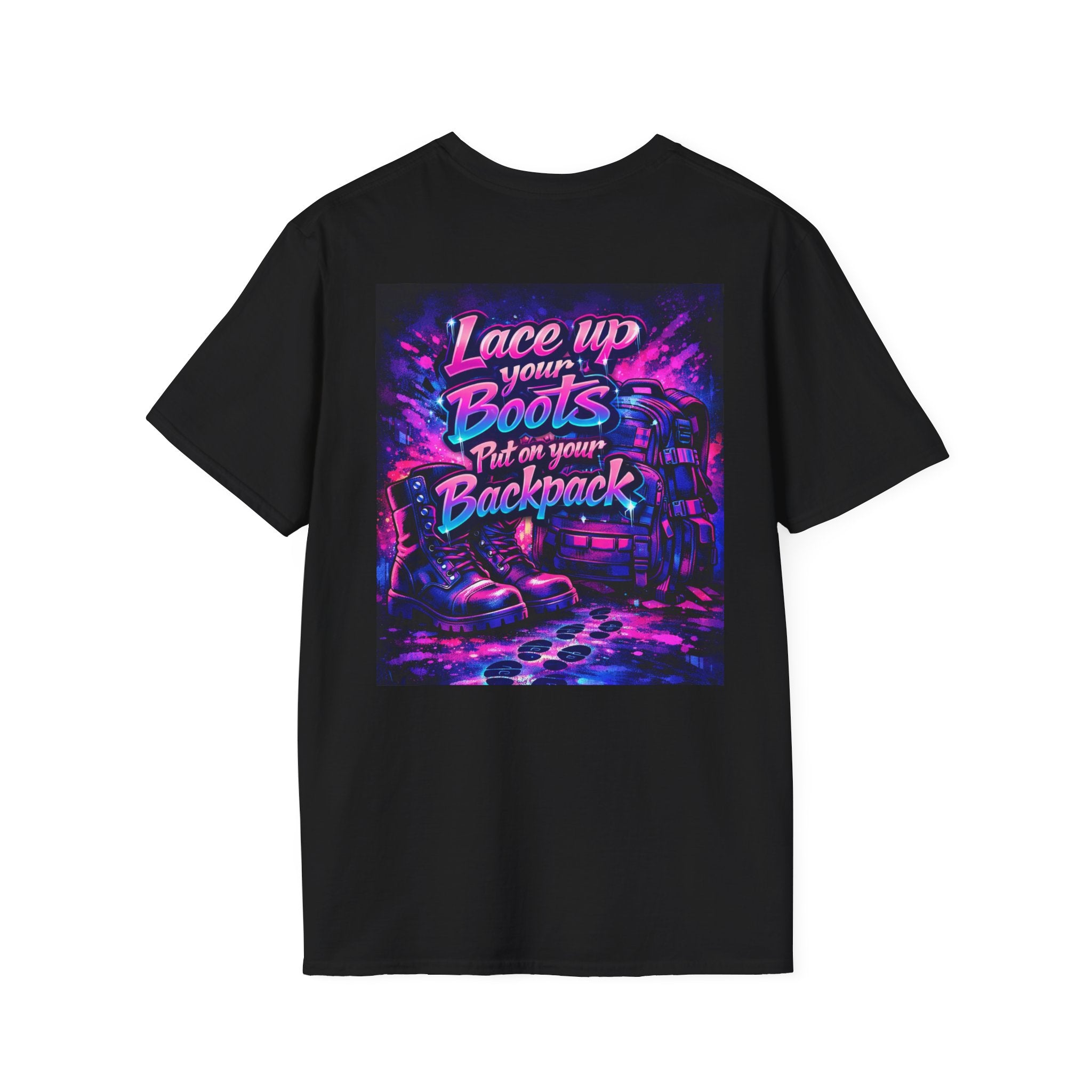 I Will Follow Jesus- Lace Up Your Boots T-Shirt