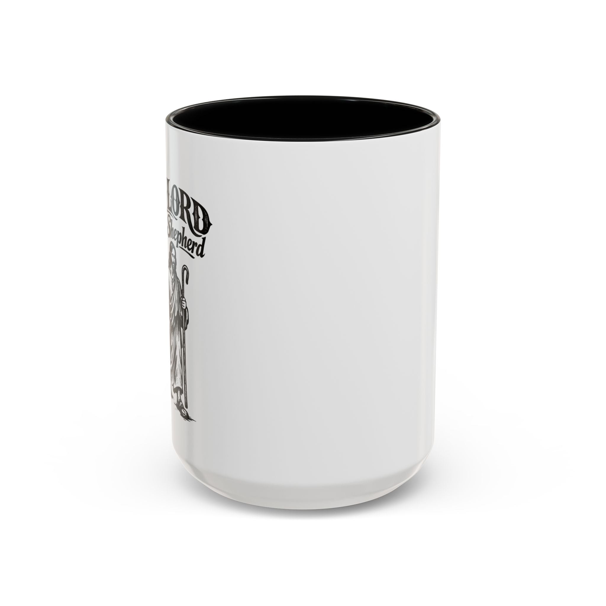 The Lord Is My Shepherd Coffee Mug — Christian Faith Accent Mug (11/15oz)